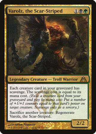 Varolz, the Scar-Striped [Dragon's Maze] | Cracking-Singles