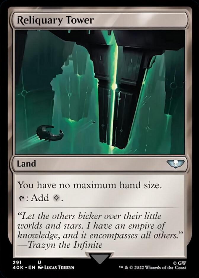 Reliquary Tower (Surge Foil) [Universes Beyond: Warhammer 40,000] | Cracking-Singles