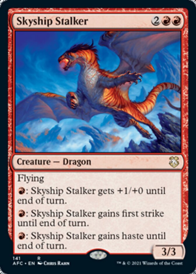Skyship Stalker [Dungeons & Dragons: Adventures in the Forgotten Realms Commander] | Cracking-Singles