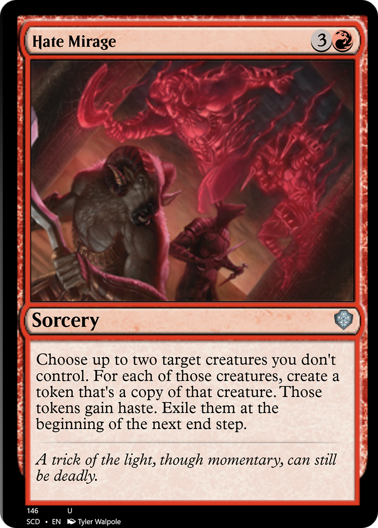 Hate Mirage [Starter Commander Decks] | Cracking-Singles