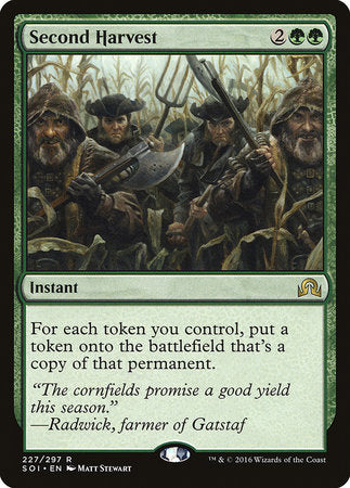 Second Harvest [Shadows over Innistrad] | Cracking-Singles