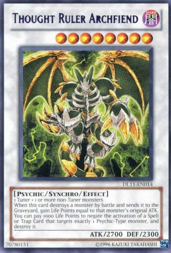 Thought Ruler Archfiend (Purple) [DL11-EN014] Rare | Cracking-Singles