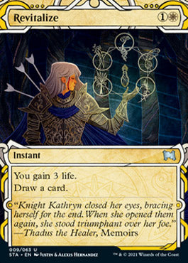 Revitalize (Etched Foil) [Strixhaven Mystical Archive] | Cracking-Singles