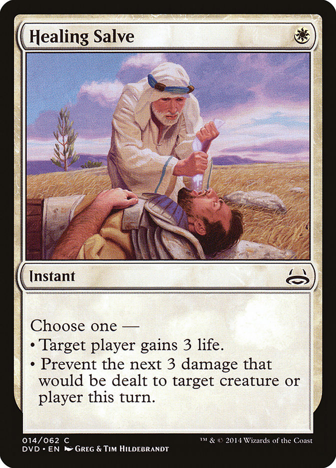 Healing Salve (Divine vs. Demonic) [Duel Decks Anthology] | Cracking-Singles