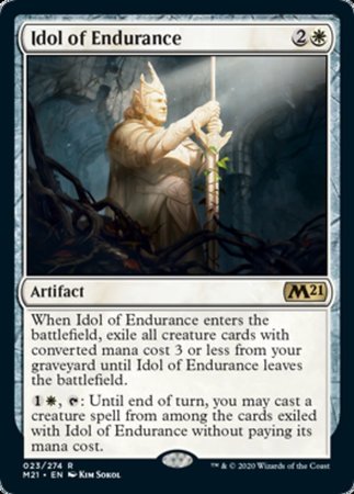 Idol of Endurance [Core Set 2021] | Cracking-Singles