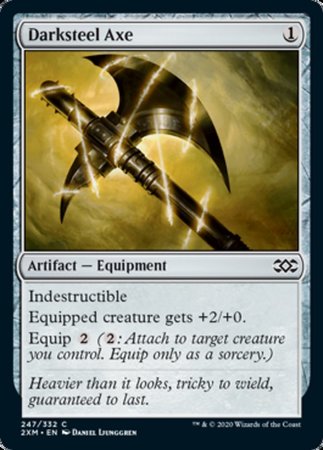 Darksteel Axe [Double Masters] | Cracking-Singles