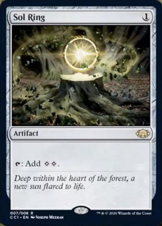 Sol Ring [Commander Collection: Green] | Cracking-Singles