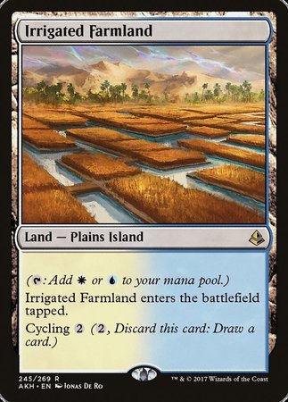 Irrigated Farmland [Amonkhet] | Cracking-Singles