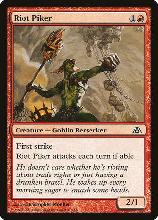 Riot Piker [Dragon's Maze] | Cracking-Singles