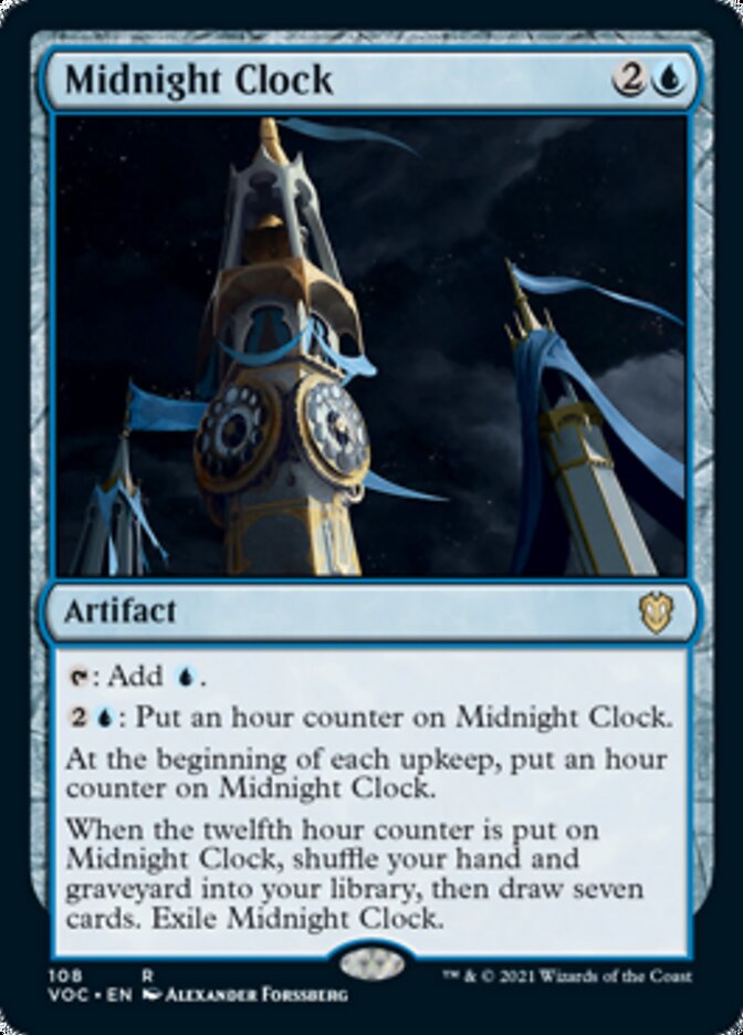 Midnight Clock [Innistrad: Crimson Vow Commander] | Cracking-Singles