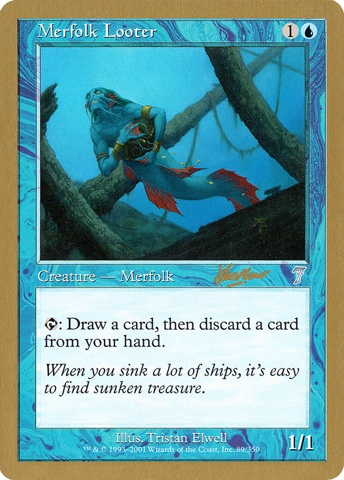 Merfolk Looter (Sim Han How) [World Championship Decks 2002] | Cracking-Singles