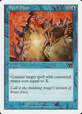 Spell Blast [Classic Sixth Edition] | Cracking-Singles