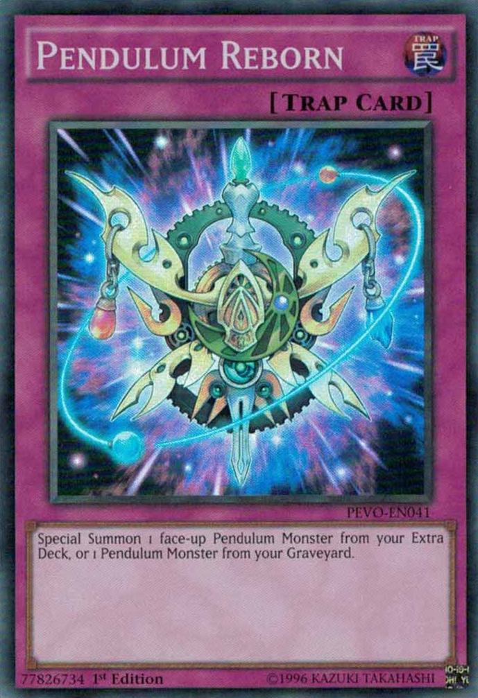 Pendulum Reborn [PEVO-EN041] Super Rare | Cracking-Singles