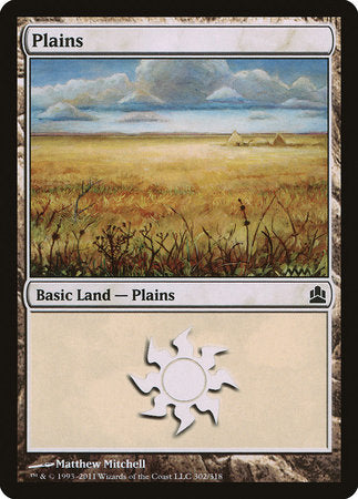 Plains (302) [Commander 2011] | Cracking-Singles