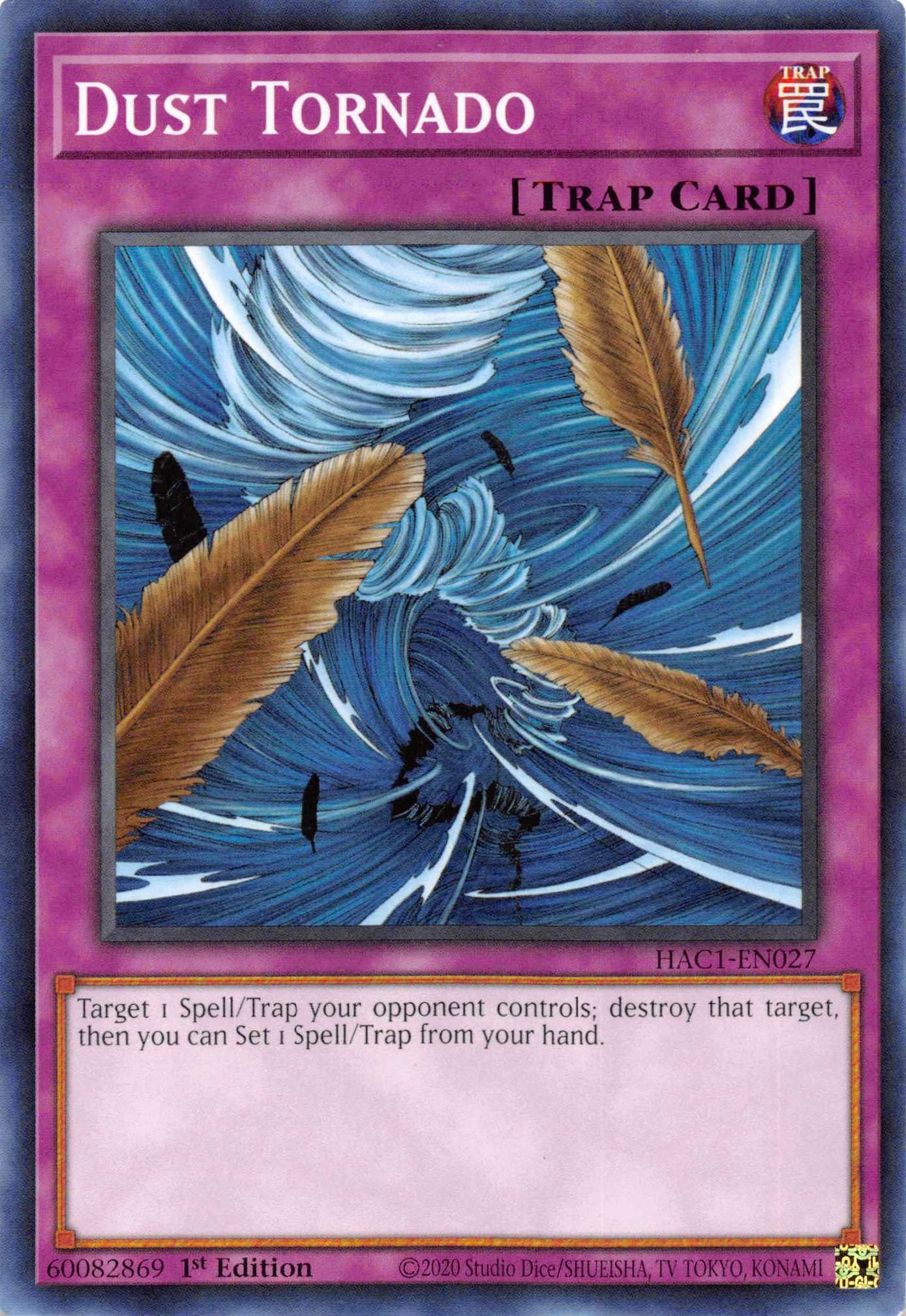 Dust Tornado [HAC1-EN027] Common | Cracking-Singles