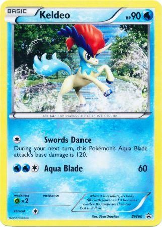 Keldeo (BW60) (Non Holo) [Black & White: Black Star Promos] | Cracking-Singles