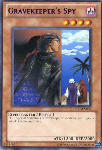 Gravekeeper's Spy (Purple) [DL11-EN009] Rare | Cracking-Singles