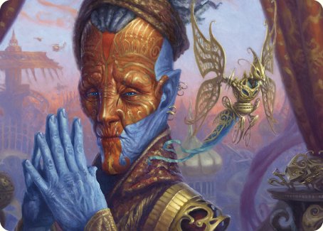 Padeem, Consul of Innovation Art Card [Commander Masters Art Series] | Cracking-Singles