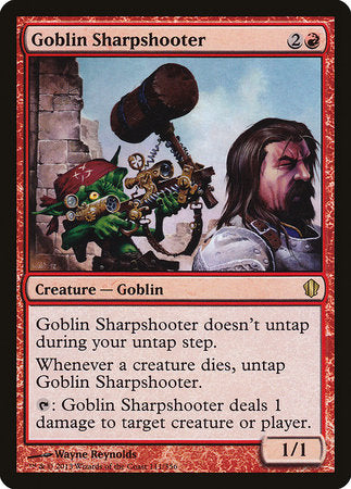 Goblin Sharpshooter [Commander 2013] | Cracking-Singles