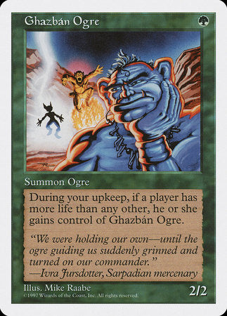 Ghazban Ogre [Fifth Edition] | Cracking-Singles