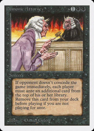 Demonic Attorney [Unlimited Edition] | Cracking-Singles