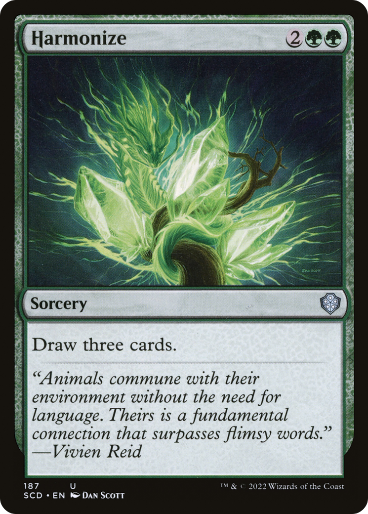 Harmonize [Starter Commander Decks] | Cracking-Singles