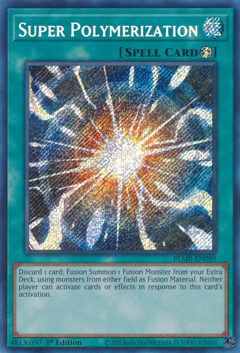 Super Polymerization [BLMR-EN089] Secret Rare | Cracking-Singles