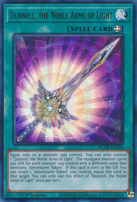 Dunnell, the Noble Arms of Light [BLMR-EN094] Ultra Rare | Cracking-Singles