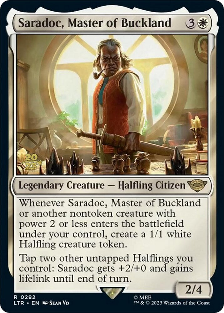 Saradoc, Master of Buckland [The Lord of the Rings: Tales of Middle-Earth Prerelease Promos] | Cracking-Singles