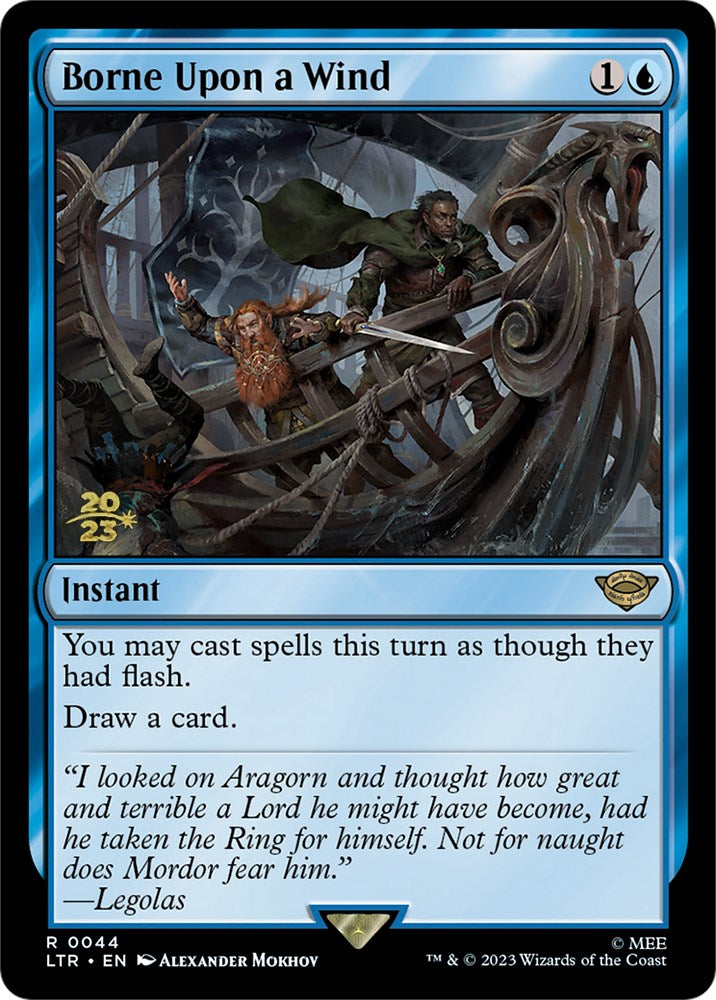 Borne Upon a Wind [The Lord of the Rings: Tales of Middle-Earth Prerelease Promos] | Cracking-Singles