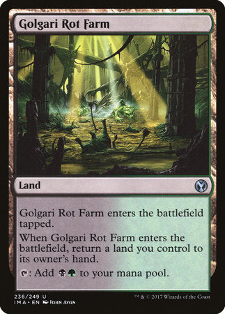 Golgari Rot Farm [Iconic Masters] | Cracking-Singles