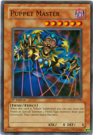 Puppet Master [CSOC-EN090] Super Rare | Cracking-Singles