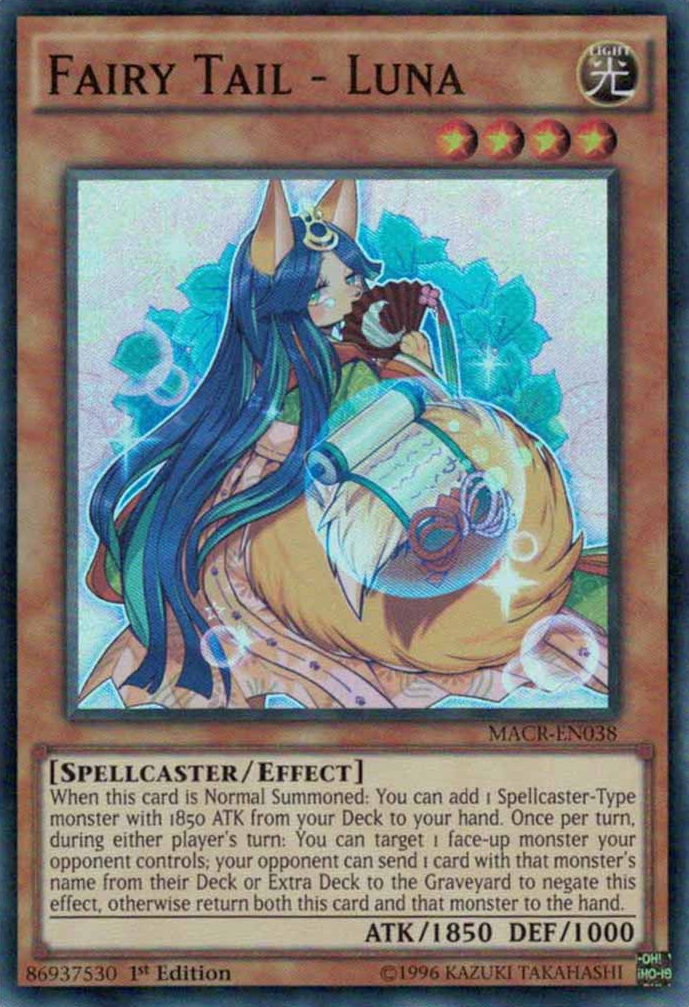 Fairy Tail - Luna [MACR-EN038] Super Rare | Cracking-Singles