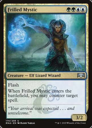 Frilled Mystic [Ravnica Allegiance] | Cracking-Singles