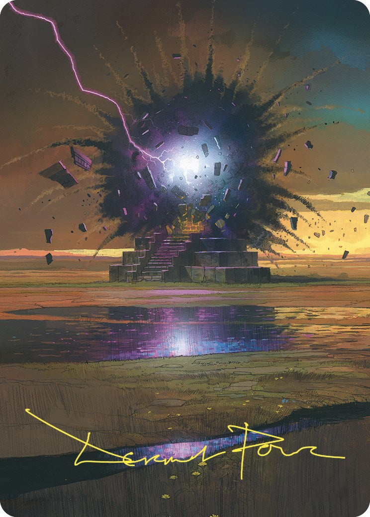 Return to Dust Art Card (Gold-Stamped Signature) [Commander Masters Art Series] | Cracking-Singles