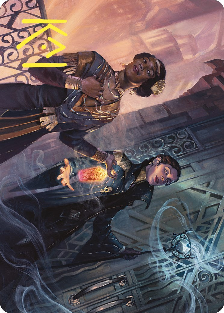 Bribery Art Card (Gold-Stamped Signature) [Commander Masters Art Series] | Cracking-Singles
