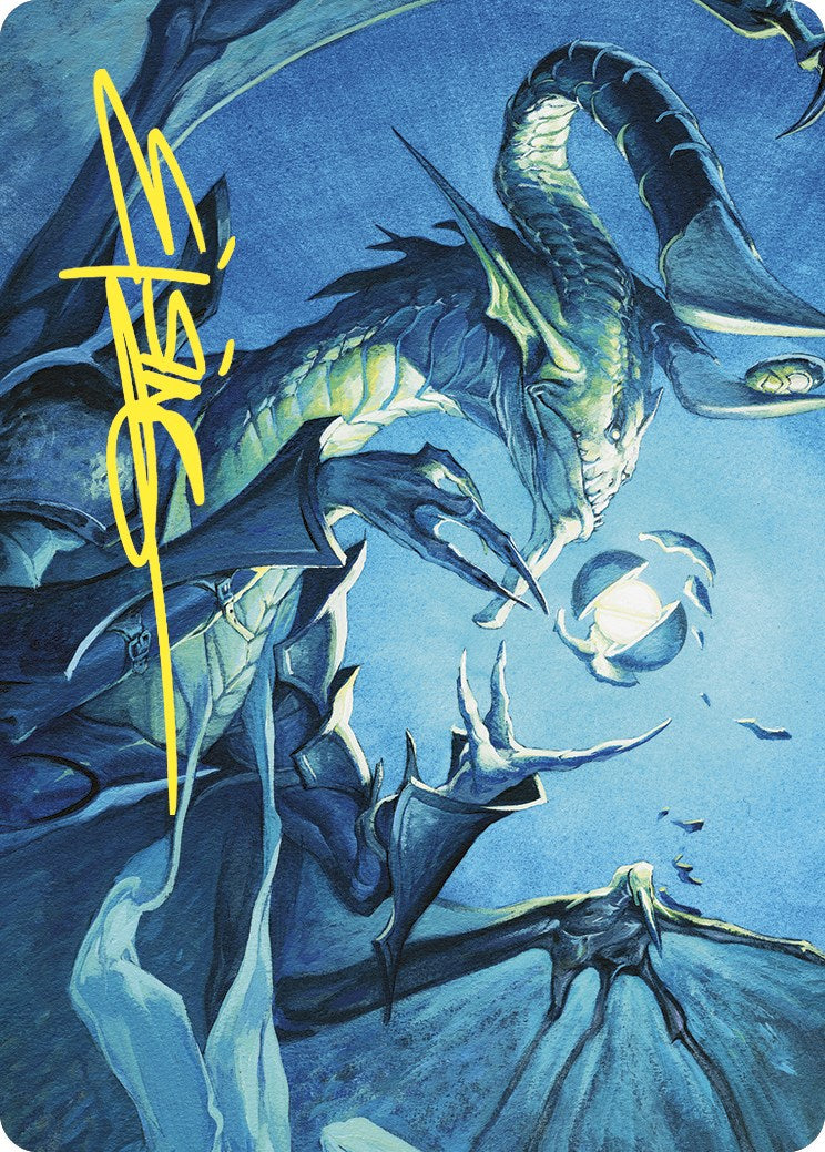 Deep Analysis Art Card (Gold-Stamped Signature) [Commander Masters Art Series] | Cracking-Singles