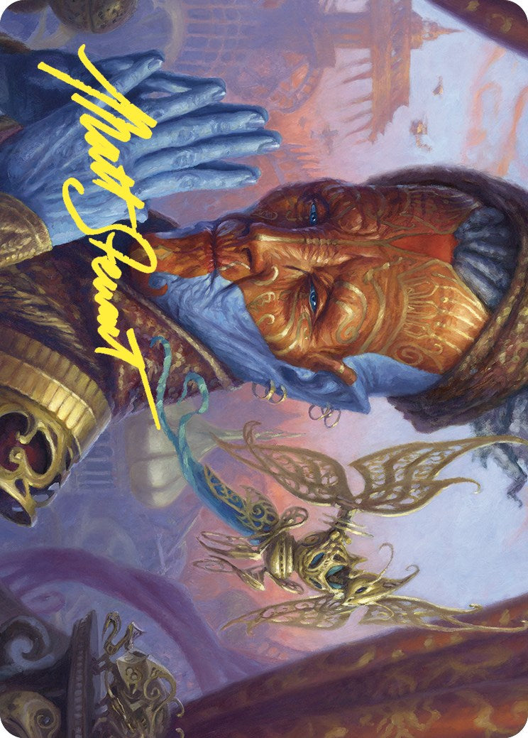 Padeem, Consul of Innovation Art Card (Gold-Stamped Signature) [Commander Masters Art Series] | Cracking-Singles