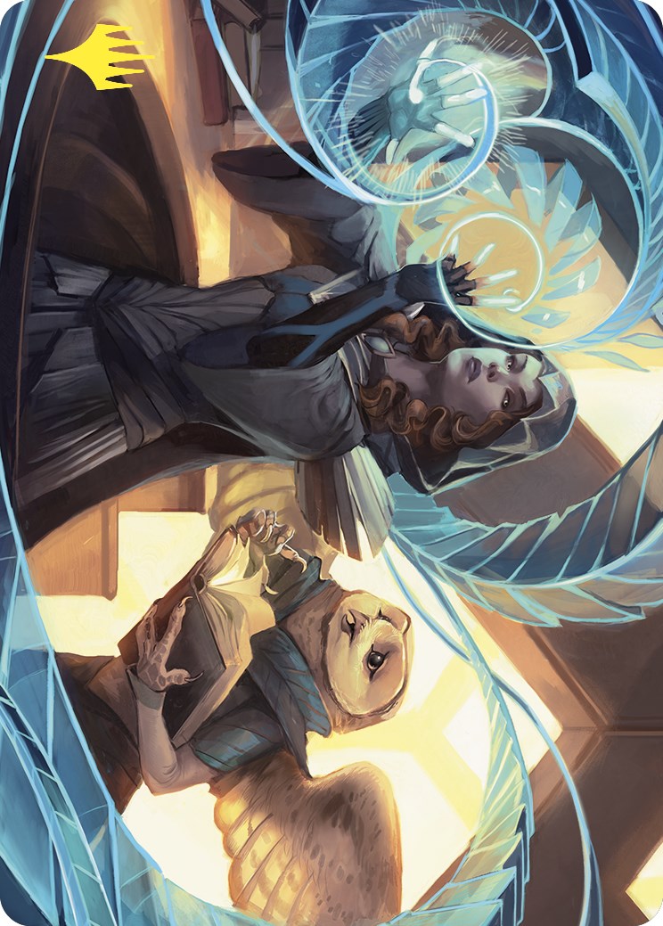 Personal Tutor Art Card (Gold-Stamped) [Commander Masters Art Series] | Cracking-Singles