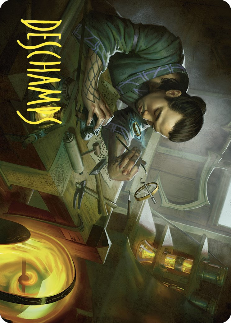 Renowned Weaponsmith Art Card (Gold-Stamped Signature) [Commander Masters Art Series] | Cracking-Singles
