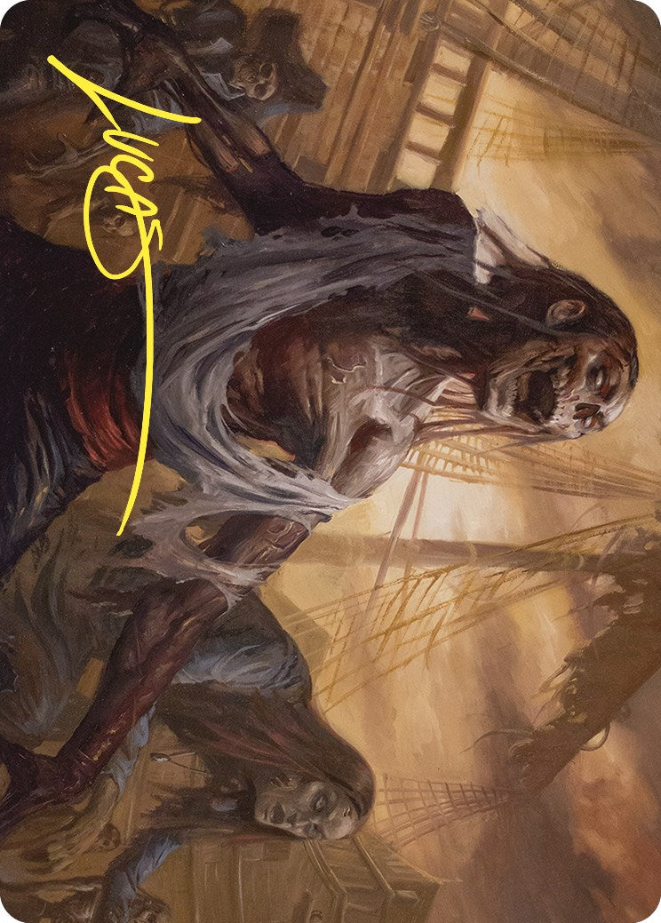 Rise from the Tides Art Card (Gold-Stamped Signature) [Commander Masters Art Series] | Cracking-Singles