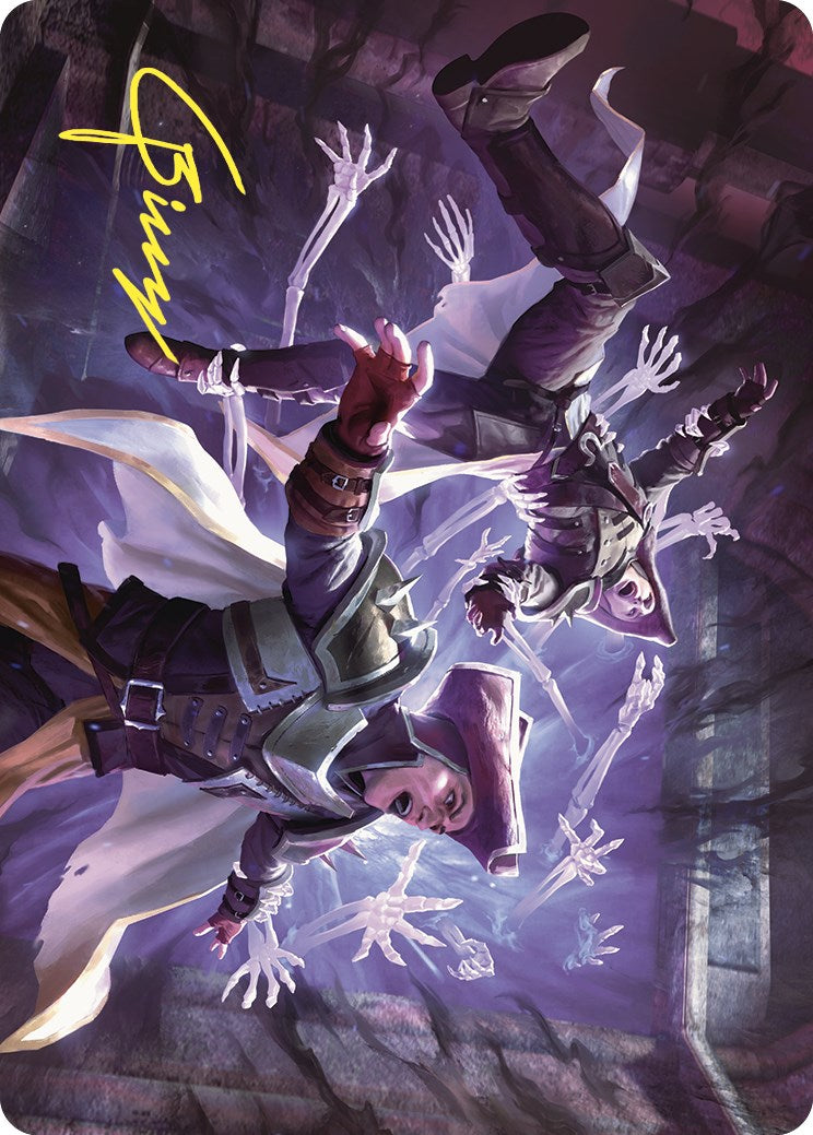 Grave Pact Art Card (Gold-Stamped Signature) [Commander Masters Art Series] | Cracking-Singles