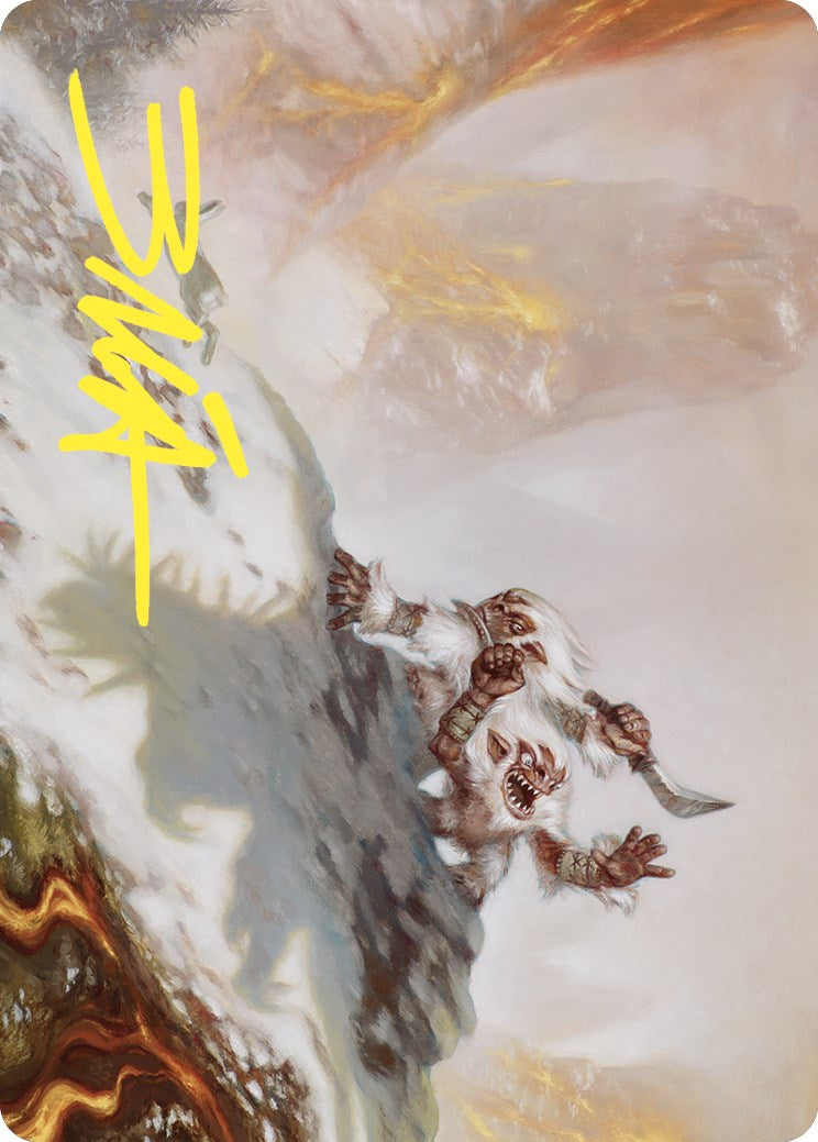 Dragon Fodder Art Card (Gold-Stamped Signature) [Commander Masters Art Series] | Cracking-Singles