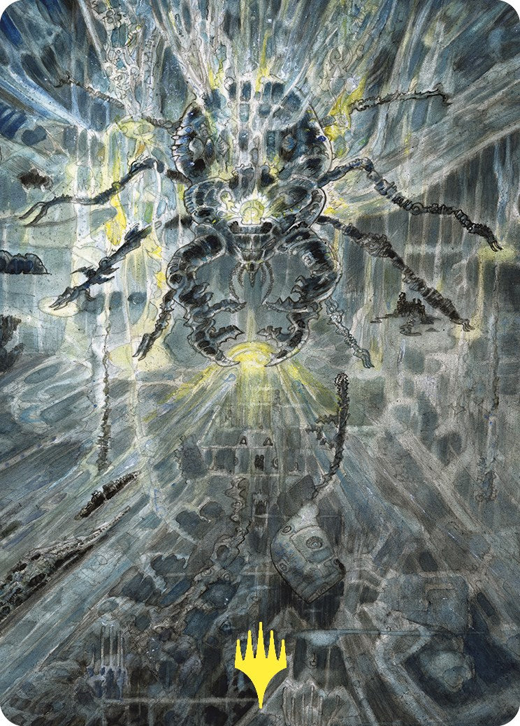 Darksteel Mutation Art Card (Gold-Stamped) [Commander Masters Art Series] | Cracking-Singles