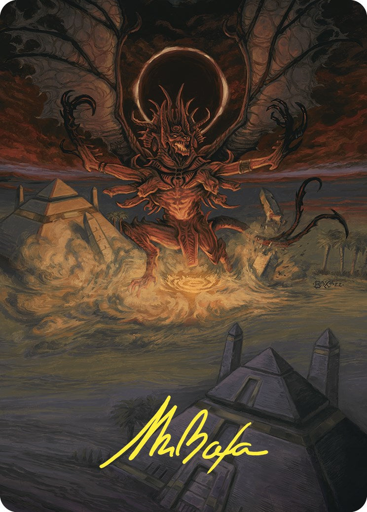 Dread Return Art Card (Gold-Stamped Signature) [Commander Masters Art Series] | Cracking-Singles