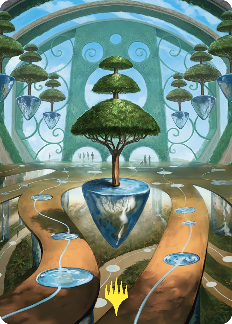 Rejuvenating Springs Art Card (Gold-Stamped) [Commander Masters Art Series] | Cracking-Singles