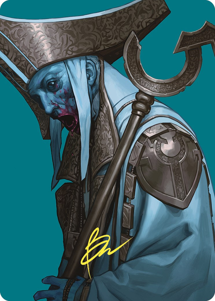 Mikaeus, the Unhallowed Art Card (Gold-Stamped Signature) [Commander Masters Art Series] | Cracking-Singles