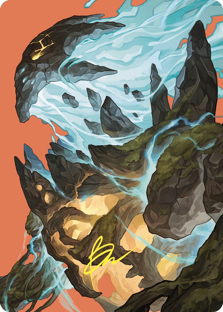 Maelstrom Wanderer Art Card (Gold-Stamped Signature) [Commander Masters Art Series] | Cracking-Singles