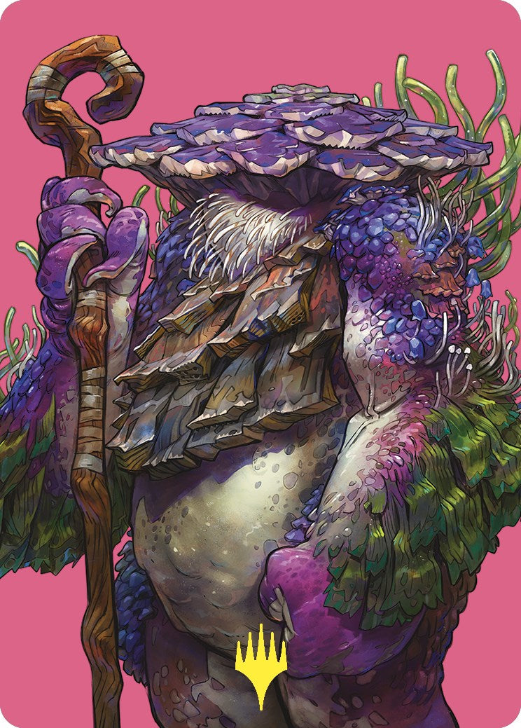 Slimefoot, the Stowaway Art Card (Gold-Stamped) [Commander Masters Art Series] | Cracking-Singles