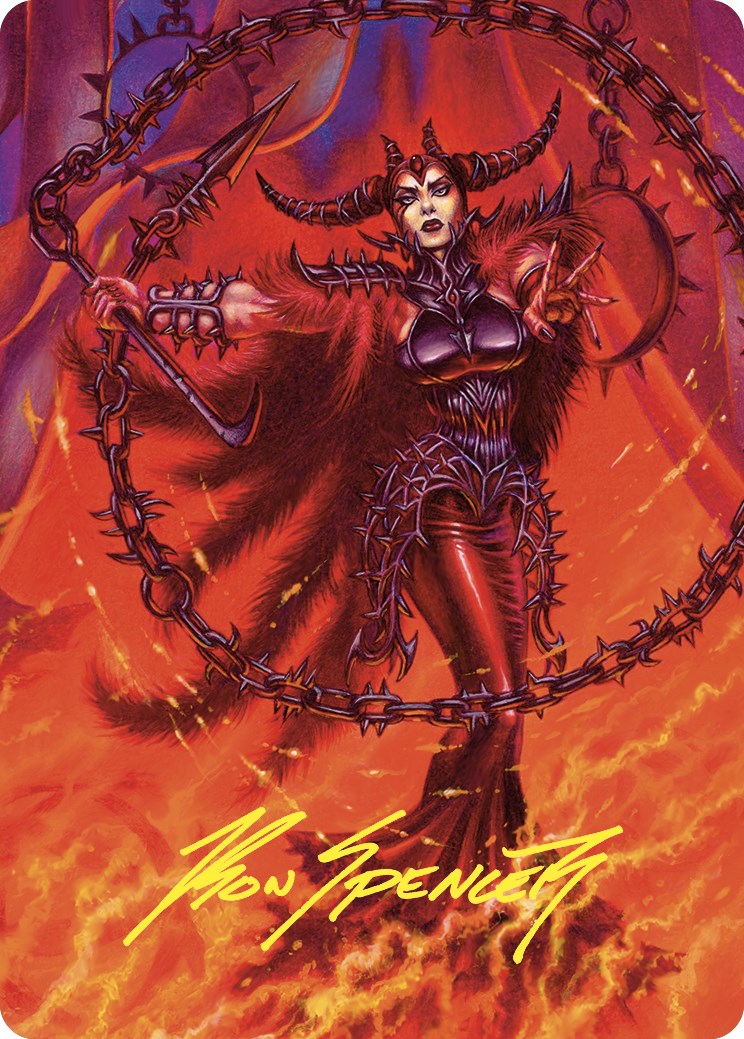 Deadly Rollick Art Card (Gold-Stamped Signature) [Commander Masters Art Series] | Cracking-Singles